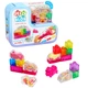 Сенсорний конструктор "Веселка" Jelly Blox 937686, 18 м'яких елементів - зображення 6