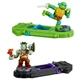 Игровой набор Akedo TMNT Набор для поединка Леонардо и Рокстеди (123222) - изображение 1