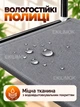 Тканевый шкаф органайзер мобильный разборной для одежды и вещей 170х123х40 см на 3 секции с металлическим каркасом Коричневый - изображение 5