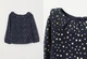 Блузка H&M для дівчинки темно-синя в зірочки, розмір 98-104 (3-4 роки) - изображение 2