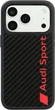 Etui plecki Audi R8 Carbon Fiber MagSafe do Apple iPhone 18 Pro/17 Pro Black (AUS-TPUPCMIP18P-R8/D2-BK) - obraz 1