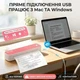 Портативний термопринтер А4 Netum LT-C10 Pink безчорнильний для документів і тату - зображення 3
