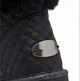Угги для девочки с мехом и мерцающим эффектом Lulu MAIA LL150010T черный 34 - изображение 3
