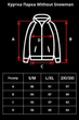 Чоловіча Тепла Чорна Подовжена Зимова Куртка Парка Without Snowman 27 2XL/3XL (8056710) - изображение 7