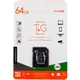 Карта памяти T&G microSDXC UHS-1 Class 10 64GB с SD-адаптером черная - изображение 1