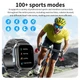 Смарт-часы UWatch Smart Energy Rubber Black 5BAR с 2 ремешками, чёрные - изображение 7