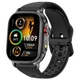 Смарт-часы UWatch Smart Energy Rubber Black 5BAR с 2 ремешками, чёрные - изображение 1