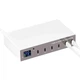 Мультизарядное устройство Addap MCS-X6P 6 портов Type-C зарядная станция PD 3.0 140 Вт белое - изображение 3