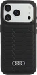 Etui plecki Audi GT Synthetic Leather MagSafe do Apple iPhone 18 Pro/17 Pro Black (AU-TPUPCMIP18P-GT/D3-BK) - obraz 1