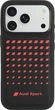 Etui plecki Audi Sport Synthetic Leather MagSafe do Apple iPhone 18 Pro/17 Pro Black (AUS-TPUPCMIP18P-A3/D3-BK) - obraz 1