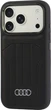 Etui plecki Audi Synthetic Leather Case MagSafe do Apple iPhone 18 Pro/17 Pro Black (AU-TPUPCMIP18P-Q5/D1-BK) - obraz 3