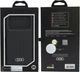 Etui plecki Audi Synthetic Leather Case MagSafe do Apple iPhone 18 Pro Max/17 Pro Max Black (AU-TPUPCMIP18PM-Q5/D1-BK) - obraz 5