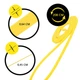 Эспандер-петля (резинка для фитнеса и спорта) Power Band Cornix XR-0057, 2-7 кг 6,4 мм - изображение 4