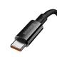 Дата кабель Baseus Superior Series Fast Charging USB to Type-C 100W (1m) (P10320102) Moon White - изображение 3