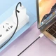 Дата кабель Hoco X104 Source 60W Type-C to Type-C (2m) Black - зображення 3