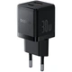 СЗУ Baseus Palm Fast Charger 30W (1USB-A/1C) (P1011160A) Cluster Black - зображення 1