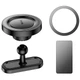 Автотримач Hoco H58 Show ring magnetic (multi-scene) Black - зображення 4