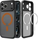 Панель Spigen Ultra Hybrid MagSafe Case для Apple iPhone 18 Pro Max/17 Pro Max Black-Orange (ACS12125) - зображення 1