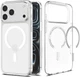Панель Spigen Liquid Crystal MagSafe Case для Apple iPhone 18 Pro Max/17 Pro Max Clear and White (ACS12143) - зображення 2