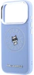 Чохол для смартфона Apple iPhone 17 Pro Max / 18 Pro Max Karl Lagerfeld Point & Choupette Sketch MagSafe Blue (KF003300) - зображення 6
