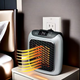 Мини-электрообогреватель 800 Вт с пультом управления и LED дисплеем Handy Heater Turbo серый - изображение 6