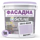 Краска Акрил-латексная Фасадная Skyline 0510-R50B Йогурт 1л - изображение 2