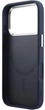Чохол для смартфона Apple iPhone 17 Pro / 18 Pro Karl Lagerfeld Embossed Open Ring RSG Logo MagSafe Blue (KF003291) - зображення 7