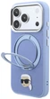 Etui do smartfona Apple iPhone 17 Pro Max / 18 Pro Max Karl Lagerfeld with Ring Stand 360 Karl Head Pin MagSafe Light Blue (KF003238) - obraz 2