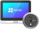 Бездротовий відеодзвінок-вічко EZVIZ DP2C з камерою 1080p екраном 4,3" Wi-Fi PIR-датчиком руху срібний (SKU-678) - изображение 1