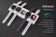 Смарт-часы Smart Watch H26 Mini 42мм, Bluetooth-звонками, сообщениями Старлайт глянець - изображение 6