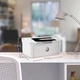 Беспроводной черно-белый лазерный принтер HP Mini M17w, однофункциональный принтер для студентов и домашнего использования (новый дизайн, компактный размер). - изображение 3