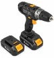 Дрель-шуруповерт аккумуляторная DEKO GQD18DU2-S3 18V (2 аккумулятора, кейс и набор бит/сверл) - изображение 4