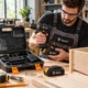 Дрель-шуруповерт аккумуляторная DEKO GQD18DU2-S3 18V (2 аккумулятора, кейс и набор бит/сверл) - изображение 11