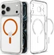 Etui plecki Spigen Ultra Hybrid MagSafe Case do Apple iPhone 18 Pro /17 Pro Transparent Orange (ACS12159) - obraz 2