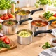 Набор ковшей A-PLUS 4 предмета 0.65 л, 1.05 л, 1.36 л, 1.65 л (0529) - изображение 3