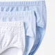 Набор детских трусов-слип 3 шт для девочки Uniqlo 577879957 110 см Белый/Голубой (1162810341) - изображение 5
