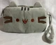 Школьный пенал Пушин Pusheen серый 19х9 см - изображение 1