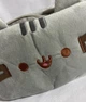 Школьный пенал Пушин Pusheen серый 19х9 см - изображение 2