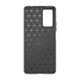 Чохол Lenuo Carbon Fiber для Xiaomi Redmi Note 11 Pro 4G / 5G Black - изображение 4