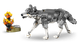 Конструктор LEGO Creator Лесные животные: Серый волк 657 элемента (31393) - изображение 6