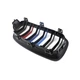 Ніздрі решітки радіатора переднього бампера BMW 3 series F30/F35/F31 2011-2019 Black 2BAR colour - зображення 5