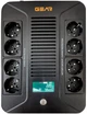 ДБЖ Gear UPS 1000VA/600W AVR Plastic Case (GU-1000PLUS6) - зображення 1