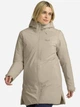 Парка демисезонная женская Jack Wolfskin Heidelstein 2 Ins Jkt W A66376-A0084 XS Бежевая (4064886765275) - изображение 1