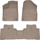 Килимки Weathertech HP Beige для Acura MDX (mkIII) 2013-2020 (не гібрид)(1-2 ряд) (WT 455761IM-455762IM) - изображение 1