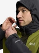 Куртка зимняя короткая мужская Jack Wolfskin Stonetrail 2L Ins Jkt M A66330_E0337 L Зеленая (4064886758222) - изображение 5
