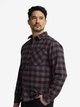 Рубашка хлопковая мужская Jack Wolfskin Lite Flannel Shirt M A65026_T0600 XL Фиолетовая (4064886773096) - изображение 1