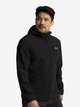 Куртка демисезонная с капюшоном мужская Jack Wolfskin Wild Winds Hooded Jkt M A66308_6000 S Черная (4064886754705) - изображение 1
