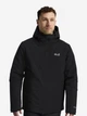 Куртка зимняя короткая мужская Jack Wolfskin Stonetrail 2L Ins Jkt M A66330_6000 S Черная (4064886757720) - изображение 1