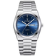Чоловічий наручний годинник POEDAGAR 930 Silver Blue кварцовий зі сталевим браслетом 3 ATM - зображення 5