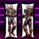 Дакимакура 150х50 см Ведьмак Геральт из Ривии The Witcher Geralt of Rivia Подушка с двусторонней наволочкой - изображение 1